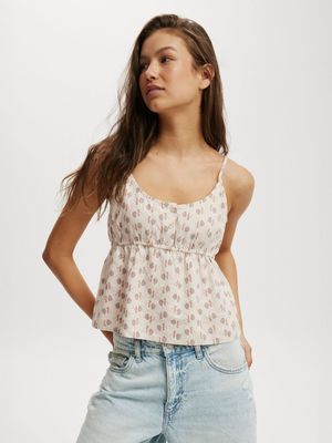 Women's Cotton On Multi Haven Button Front Cami Top