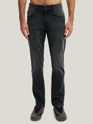 Men's Cotton On Black Slim Tapered Jeans