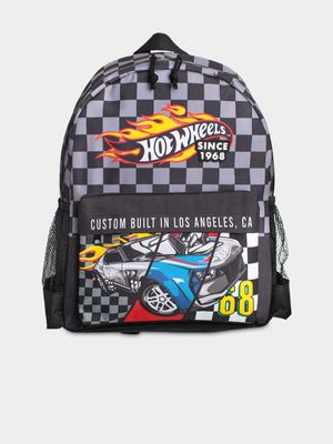 Hot Wheels Black Fashion Backpack