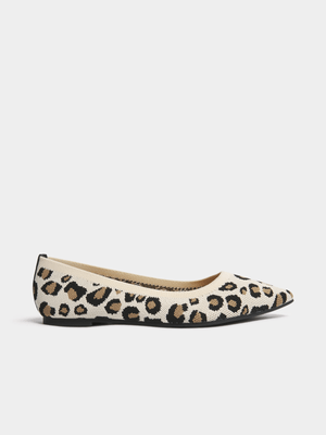 Women's Leopard Knit Pumps