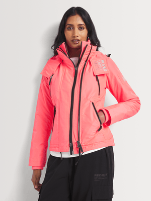 Women's Superdry Coral Hood Mtn Windbreaker Jacket