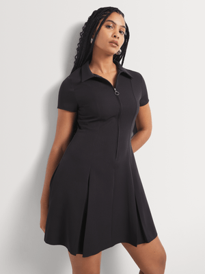 Y&G Pleated Mini Dress