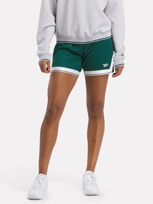 Reebok It's Tradition Women's Forest Green Shorts