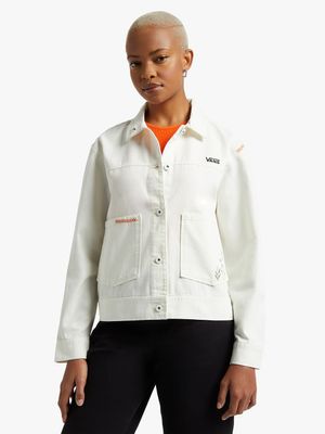 Vans Women's Book It Oatmeal Jacket