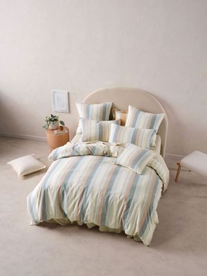 Linen House Reverie Duvet Cover Set Saltwater