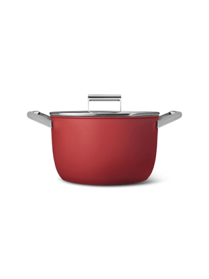 smeg casserole w/lid matt 26cm