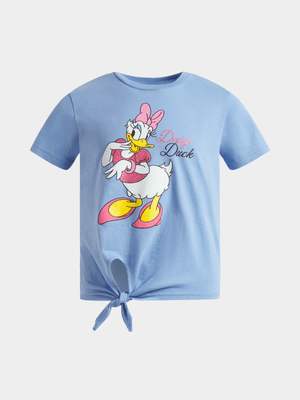 Jet Younger Girls Blue Daisy Duck T-Shirt