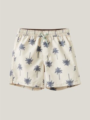 Cotton On Kids Boy Beige Bailey Board Shorts