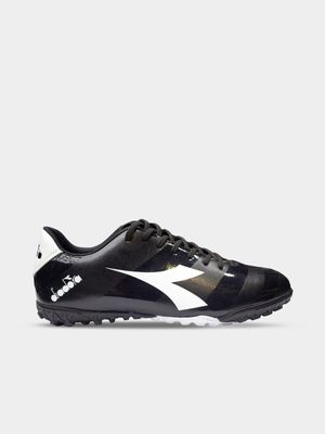 Junior Diadora Dynamo Turf Black/White Boots