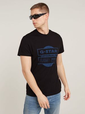 G-Star Men's Original Underground Black T-Shirt