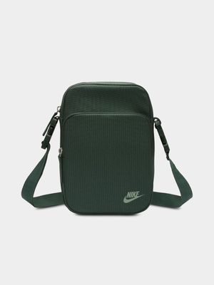 Nike Unisex Heritage Crosbody Green  Bag