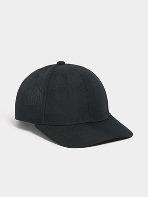 Jet Women's Black Textured Cap