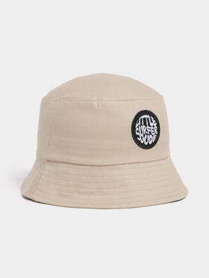 Jet Younger Boys Stone Little Surfer Dude Bucket Hat