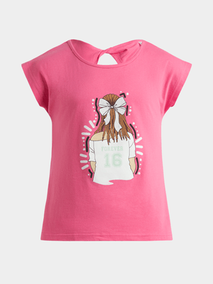 Jet Younger Girls Back Knot T-Shirt