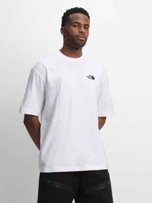 Mens The North Face Essential Oversize White Tee