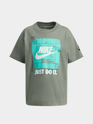 Boys Toddler Nike Future Utility Green Tee