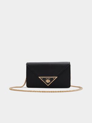 Women's Aldo Black Crossbody Wallet Bag