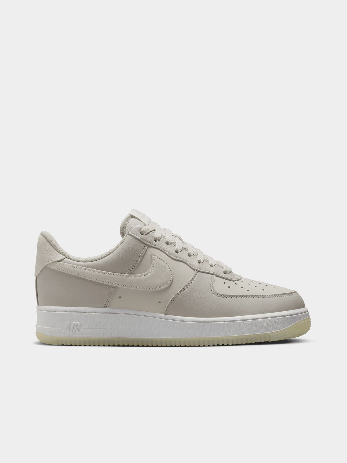 Nike Men's Air Force 1 Cream Sneaker - Bash.com