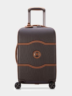 Delsey Chatelet Air 2.0 55cm Chocolate 4Dw Cabin Trolley Case