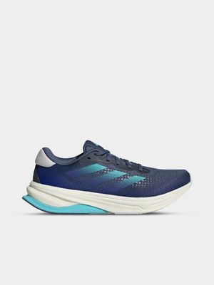 Mens adidas Supernova Solution Blue/White Running Shoes