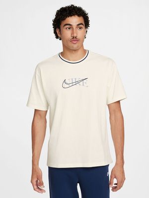 Nike Men's Max90 Ecru T-Shirt