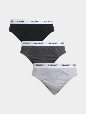 Redbat Men's Multicolour Grey Briefs