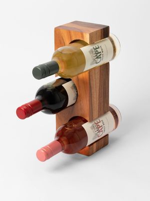 AH Wood Wine Rack