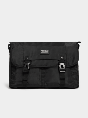 Redbat Unisex Messenger Black  Bag