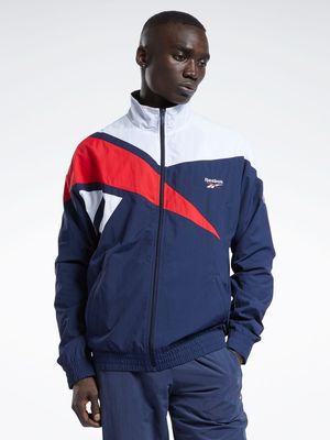 Reebok Men's Classic Vector Navy Track Top