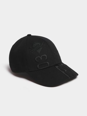 Redbat Unisex Embroidery Tonal Black Cap