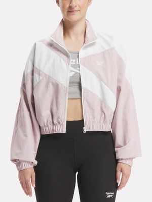 Reebok Women's Classic Pink Track Top