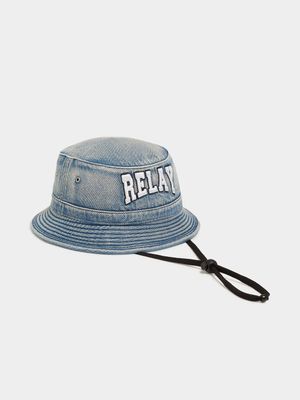 RJ Denim Embroided Boonie Hat