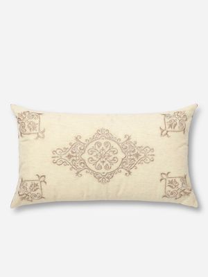 India Centre Scatter Cushion Blush 35x60