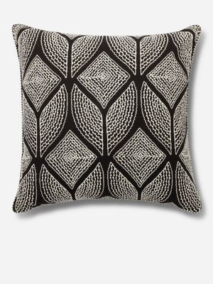 India Graphic Leaf Scatter Cushion  60x60