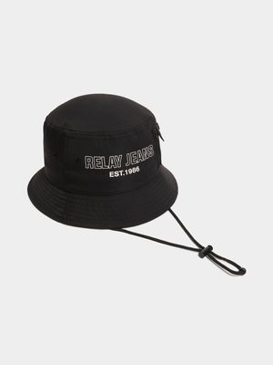 Men's Realy Jeans Utility Black Boonie Hat