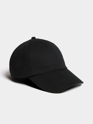 Men's Markham Basic Dad Black Cap