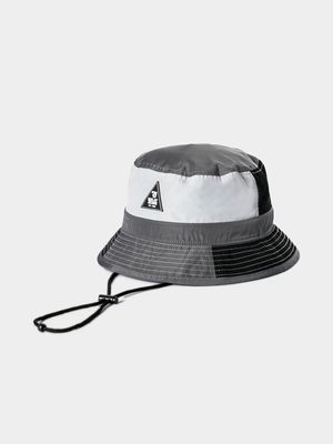 RJ Grey Colourblocked Boonie Hat