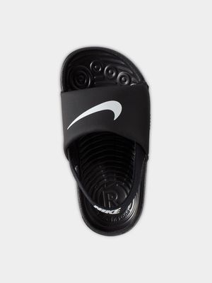 Junior Infant Nike Kawa Black/White Slides