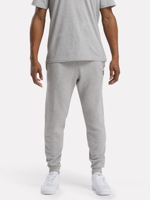 Reebok Men's Identity Small Logo Fleece Grey Jogger