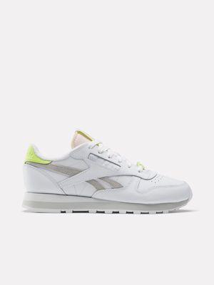 Reebok Women's Classic Leather Whote/Grey Sneaker