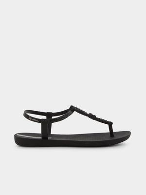 Women's Ipanema Black Class Infinity Sandals