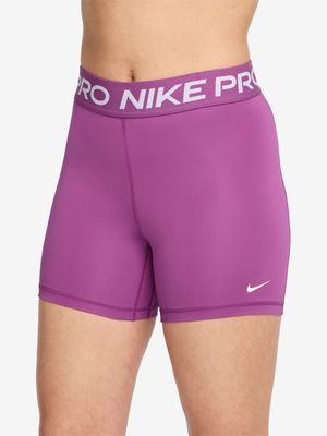 Womens Nike Pro 365 5 Inch Hot Fuchsia Shorts