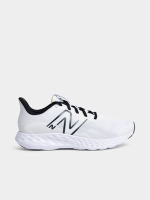 Mens New Balance 411 V3 White/Black Sneaker