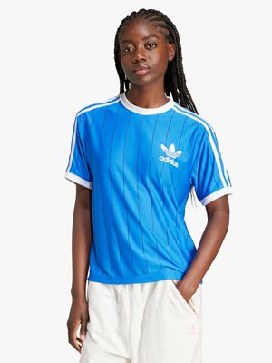 adidas Originals Women's Adicolor Blue T-Shirt