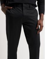 Men's Markham Smart Slim Black Chino - Bash.com