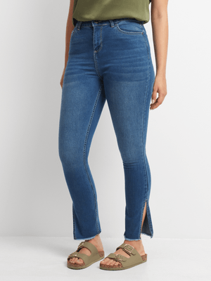 Jet Women's Mid Wash Skinny Jeans