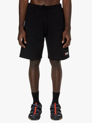 Men's Diesel Black P-Crown-Div Shorts