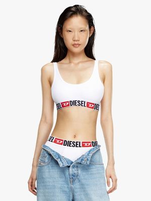 Women's Diesel White Ufsb-Oriba Bra