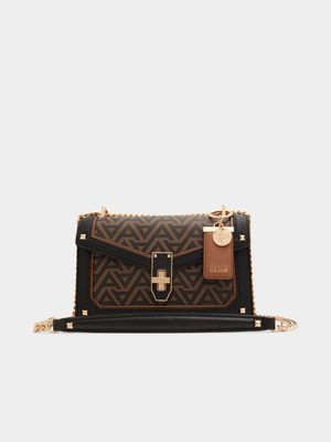 Women's Aldo Brown Lanassi Overflow Crossbody Bag