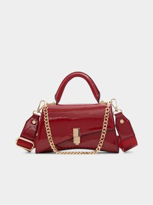 Women's Aldo Red LucenaTop Handle Handbag